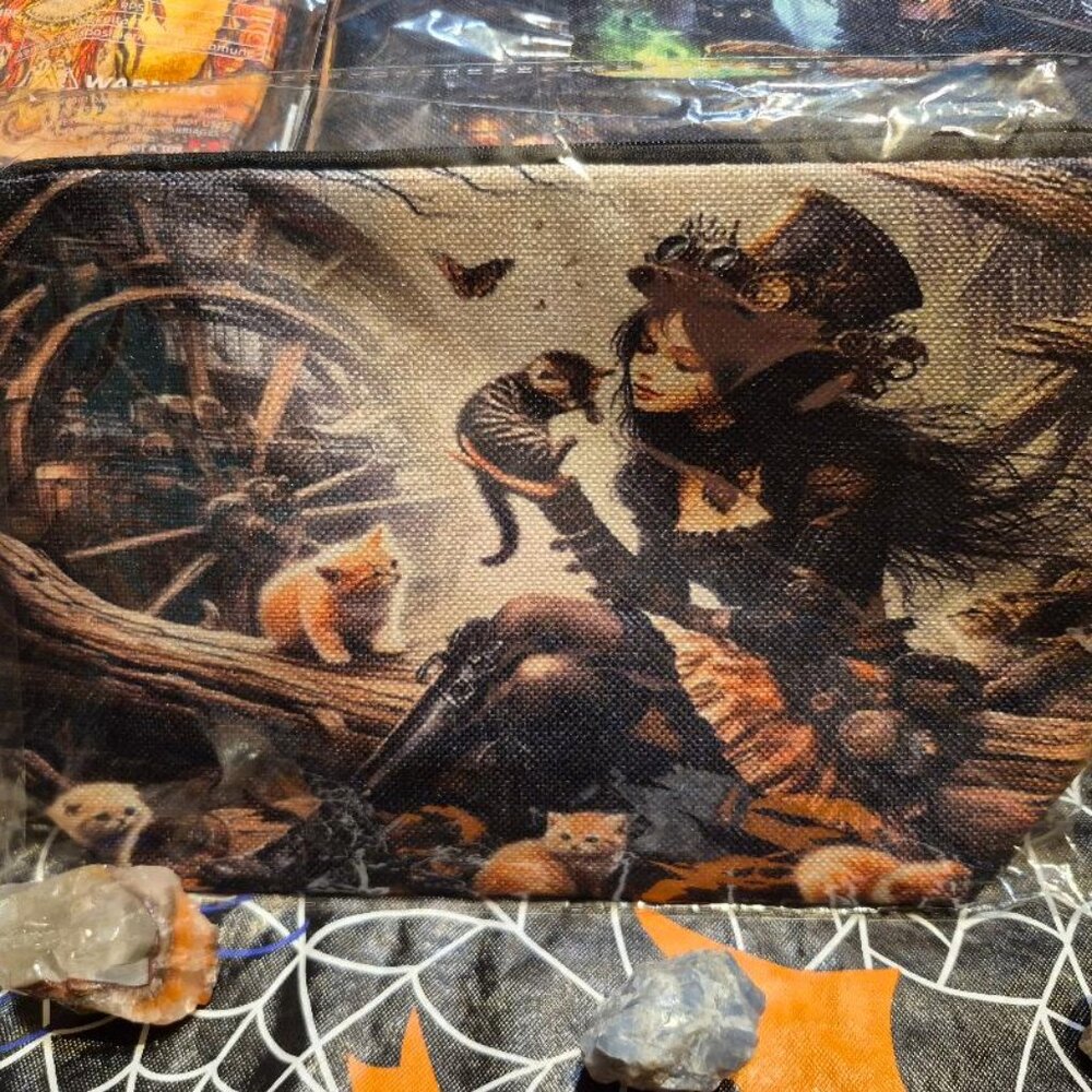 Tarot/Oracle/Makeup/Crystal Bag